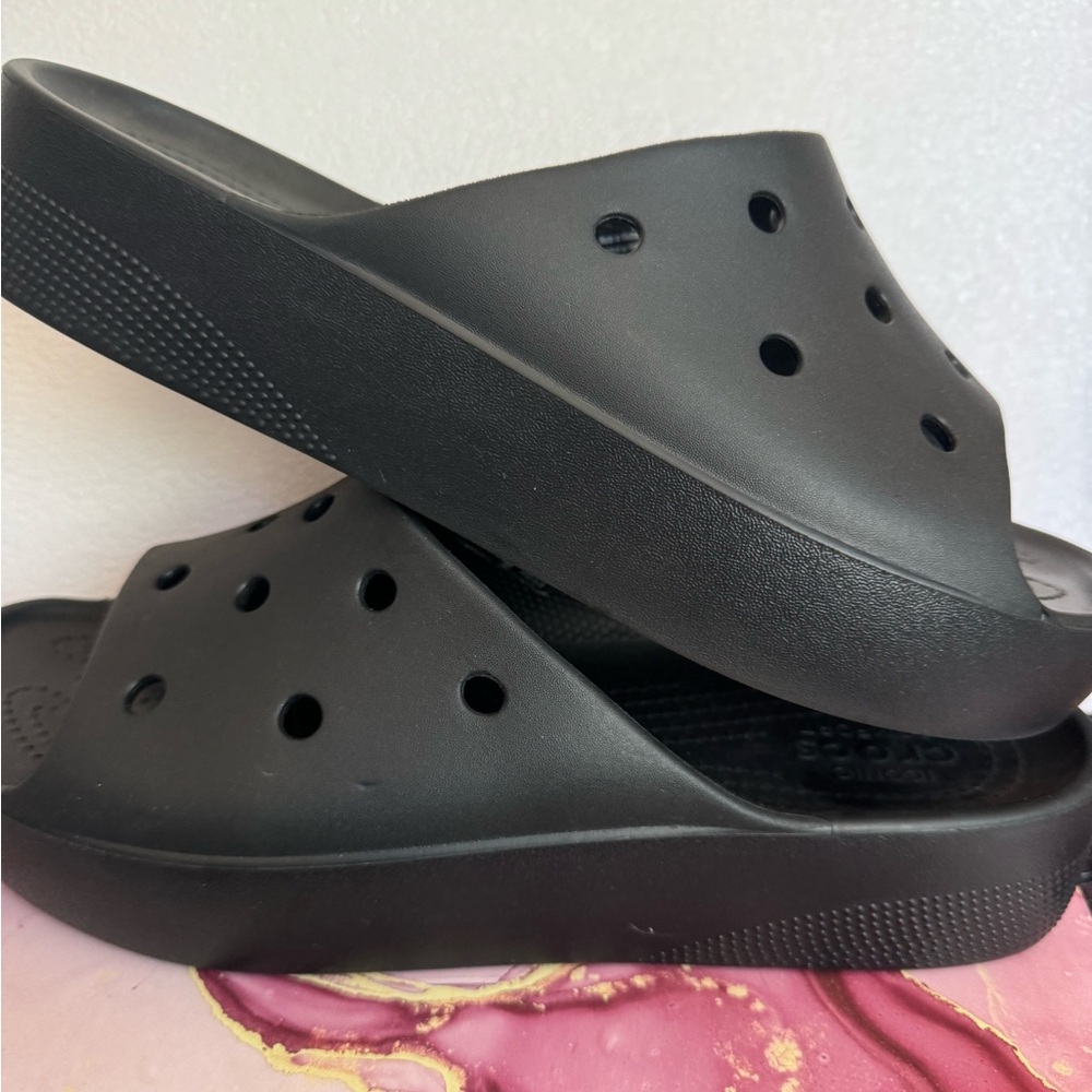 Classic Platform Crocs slides Women 9